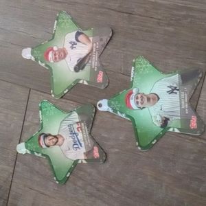 Topps Star Oranment Lot of 3